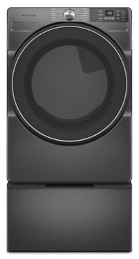 Whirlpool 7.4 Cu. Ft. Smart Gas Dryer with Wrinkle Shield™ - Volcano Black - WGD5720RU | Sécheuse à gaz intelligente Whirlpool de 7,4 pi³ avec Wrinkle ShieldMC - noir volcan - WGD5720RU | WGD5720U