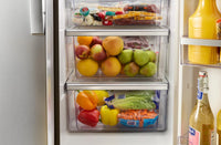 Whirlpool 36" 28.7 Cu. Ft. Side-by-Side Refrigerator – Fingerprint-Resistant Stainless - WRSF6536RZ | Réfrigérateur Whirlpool de 28,7 pi³ et de 36 po à compartiments juxtaposés - acier inoxydable résistant aux traces de doigts - WRSF6536RZ