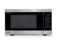 Sharp 2.2 Cu. Ft. Carousel® Countertop Microwave with Inverter Technology - Stainless Steel - SMC2264KSC | Four à micro-ondes de comptoir Sharp de 2,2 pi3 avec plateau tournant CarouselMD et technologie InverterMD - SMC2264KSC | SMC226SC