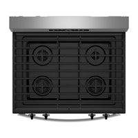 Whirlpool 30" 5.3 Cu. Ft. Gas Range with SpeedHeat™ Burner - WFGS3530RS | Cuisinière à gaz Whirlpool de 5,3 pi³ et de 30 po avec brûleur SpeedHeatMC - WFGS3530RS | WFGS353S