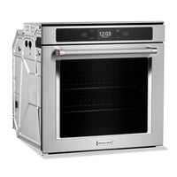 KitchenAid 2.9 Cu. Ft. Single Wall Oven with True Convection - YKOSC504PPS 