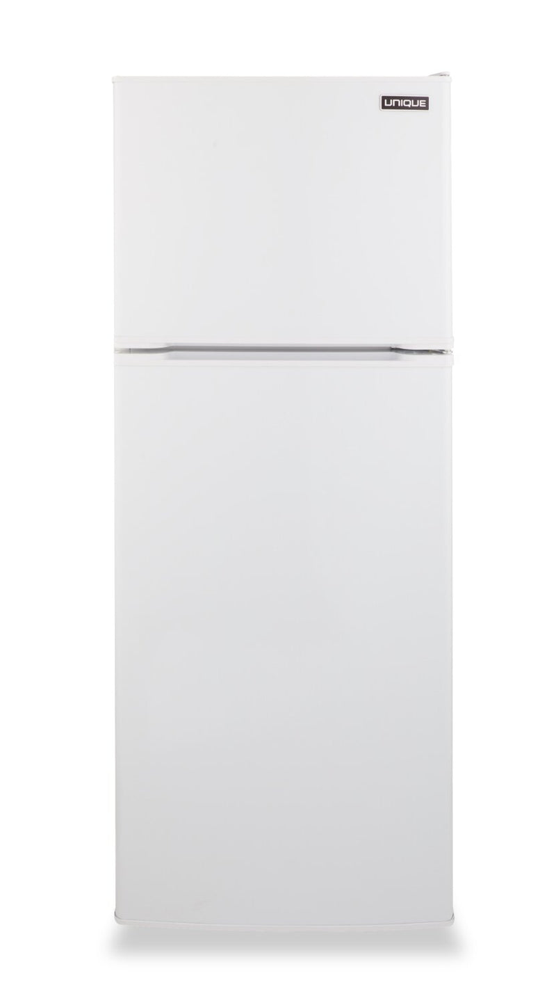 Off-Grid by Unique 10.3 Cu. Ft. Solar-Powered 12/24 DC Top-Mount Refrigerator - White - UGP-290LW | Réfrigérateur solaire Off-Grid de Unique de 10,3 pi3 et de 12/24 CC à congélateur supérieur - blanc - UGP-290LW | UGP290LW