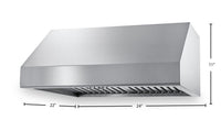 Thor Kitchen 24" Under-Cabinet Range Hood - TRH2406 | Hotte de cuisinière sous l’armoire Thor Kitchen de 24 po - TRH2406 | TRH2406S