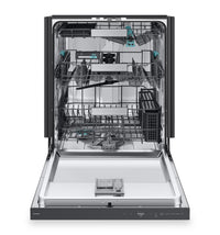 Samsung 24" 38 dBA Top-Control Dishwasher with AI Wash and Third Rack - Black - DW90F89T0UMTAA | Lave-vaisselle Samsung de 24 po et de 38 dBA avec commandes sur le dessus, nettoyage avec IA et 3e panier - DW90F89T0UMTAA | DW90F89B