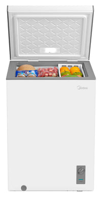 Midea 3.5 Cu. Ft. Convertible Chest Refrigerator-Freezer - MRC04M4CWW | Congélateur coffre convertible en réfrigérateur Midea de 3,5 pi3 - MRC04M4CWW | MRC04MWW
