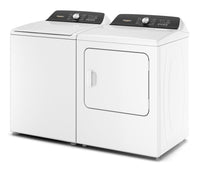 Whirlpool 5.2 Cu. Ft. Top-Load Washer and 7 Cu. Ft. Electric Dryer - White 