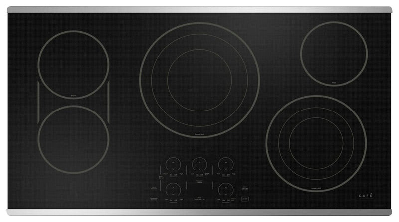 Café 36" Electric Cooktop with Touch Controls - CEP90362TSS  