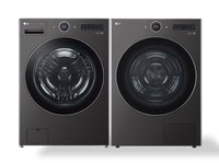 LG 5.8 Cu. Ft. Front-Load Washer with AI DD™ 2.0 and 7.8 Cu. Ft. DirectDrive® Heat Pump Dryer  | Laveuse à chargement frontal de 5,8 pi³ avec DDMC IA 2.0 et sécheuse de 7,8 pi³ avec thermopompe à moteur DirectDriveMD de LG  | LGFL67HP