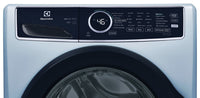 Electrolux 5.2 Cu. Ft. Front-Load High-Efficiency Steam Washer - Glacier Blue - Stackable - ELFW7437… | Laveuse à la vapeur haute efficacité Electrolux à chargement frontal de 5,2 pi³ - bleu glacier - sup…