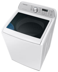 Samsung 5.5 Cu. Ft. Top-Load High-Efficiency Washer - White - WA47CG3500AWA4 | Laveuse haute efficacité Samsung à chargement par le haut de 5,5 pi³ - blanche - WA47CG3500AWA4