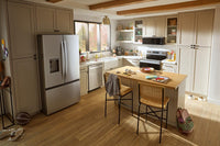Whirlpool 36" 30 Cu. Ft. French-Door Refrigerator with Dual Ice Makers - Stainless Steel - WRFF3736SZ  | Réfrigérateur Whirlpool de 36 po et de 30 pi3 à portes françaises avec machine à glaçons double - acier inoxydable - WRFF3736SZ  | WRFF373Z