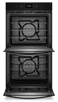 Whirlpool 30" 10 Cu. Ft. Electric Double Wall Oven with True Convection - Fingerprint Resistant Stai… | Four mural double électrique Whirlpool de 10 pi³ et de 30 po avec convection véritable - acier inoxy…