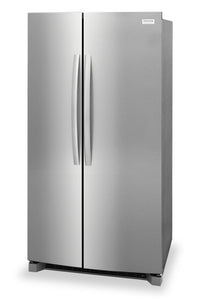 Frigidaire Gallery 36" 26 Cu. Ft. Side-by-Side Refrigerator - Stainless Steel - GRSN2620AF | Réfrigérateur Frigidaire Gallery de 26 pi3 et de 36 po à compartiments juxtaposés - acier inoxydable - GRSN2620AF | GRSN26AF