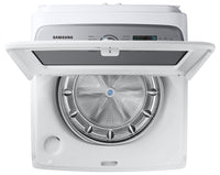 Samsung 6 Cu. Ft. Smart Top-Load Washer with Super Speed Wash - White - WA52DG5500AWUS | Laveuse intelligente Samsung à chargement par le haut de 6 pi3 avec lavage Super Speed - blanche - WA52DG5500AWUS | WA52DG55