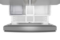 Whirlpool 36" 30 Cu. Ft. French-Door Refrigerator with Dual Ice Makers - Stainless Steel - WRFF3736SZ  | Réfrigérateur Whirlpool de 36 po et de 30 pi3 à portes françaises avec machine à glaçons double - acier inoxydable - WRFF3736SZ  | WRFF373Z