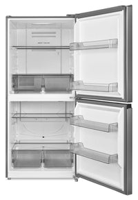 Midea 20 Cu. Ft. 3-in-1 Convertible Refrigerator-Freezer - Stainless Steel - MRU21C7BST | Appareil vertical 3 en 1 Midea de 20 pi3 convertible en réfrigérateur ou congélateur - acier inoxydable - MRU21C7BST | MRU21CST