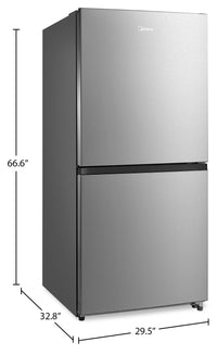 Midea 20 Cu. Ft. 3-in-1 Convertible Refrigerator-Freezer - Stainless Steel - MRU21C7BST | Appareil vertical 3 en 1 Midea de 20 pi3 convertible en réfrigérateur ou congélateur - acier inoxydable - MRU21C7BST | MRU21CST