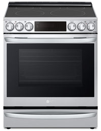 LG 6.3 Cu. Ft. Smart Electric Range with Air Sous-Vide LSEL6337F 