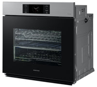 Samsung 30" 5.1 Cu. Ft. Electric Single Wall Oven with AI Pro Cooking™ Camera and Air Sous Vide  - S… | Four mural simple électrique Samsung de 5,1 pi³ et de 30 po avec caméra AI Pro CookingMC et Air Sous…