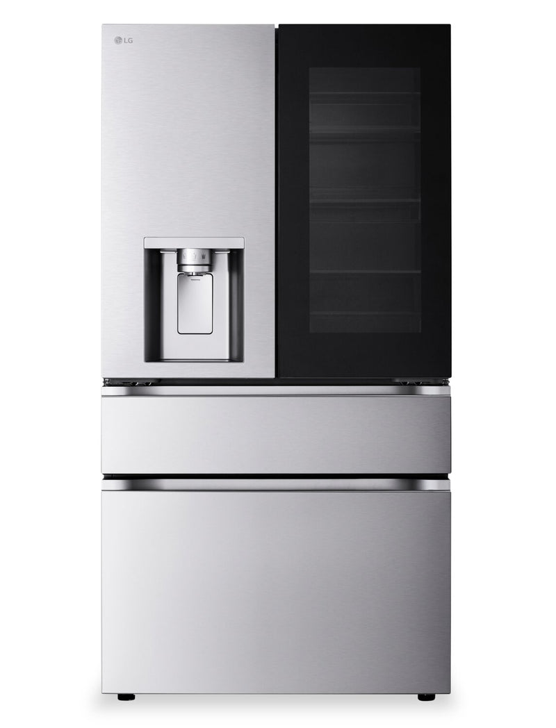 LG 36" 29 Cu. Ft. InstaView® Door-in-Door® Standard-Depth MAX™ Refrigerator with MyColor™ - LF29S8365S | Réfrigérateur LG de 36 po et de 29 pi3 avec technologie InstaViewMC, Porte dans la porteMD et MyColourMC - LF29S8365S | LF29S85S