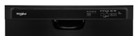 Whirlpool 24" 57 dBA Built-In Front-Control Dishwasher - Black - WDF341PAPB | Lave-vaisselle encastré Whirlpool de 24 po et de 57 dBA avec commandes à l’avant - noir - WDF341PAPB