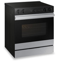 Samsung 6.3 Cu. Ft. Smart Electric Slide In Range with Oven Camera - Stainless Steel - NSE6DG8700SRA… | Cuisinière intelligente électrique encastrée Samsung de 6,3 pi³ avec caméra de four - acier inoxydab…