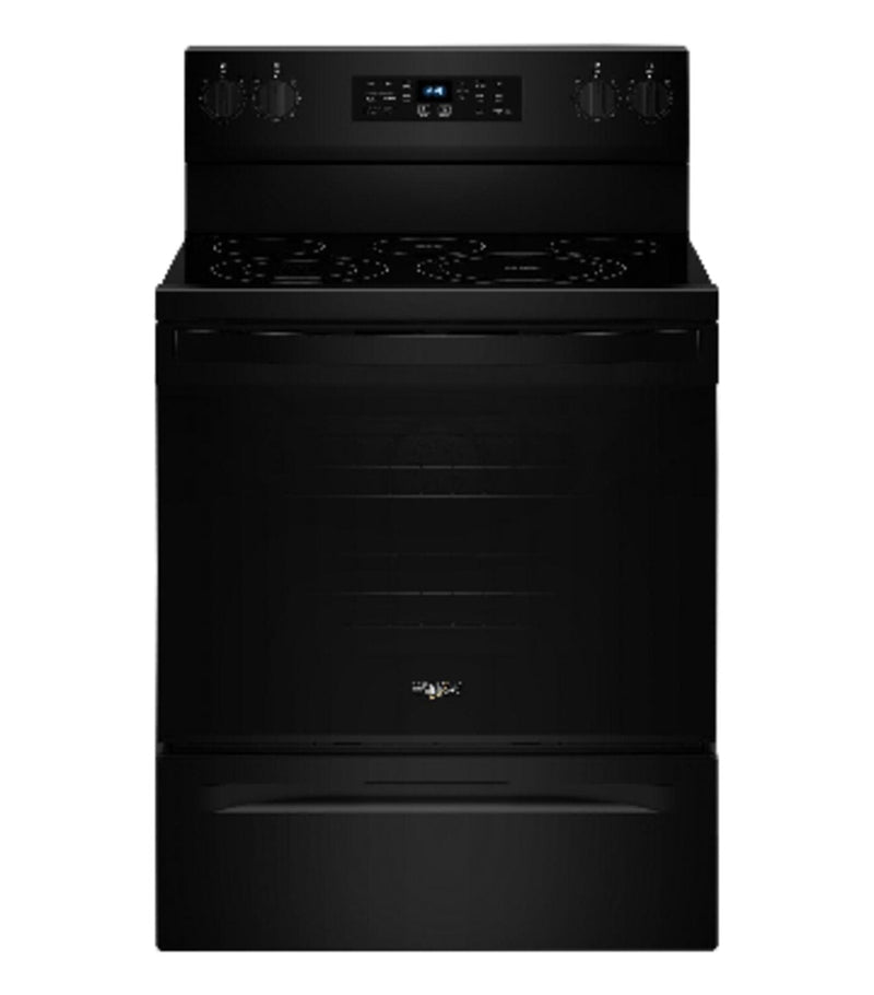 Whirlpool 5.3 Cu. Ft. Electric Range with No Preheat Air Fry - Black - YWFES5030RB | Cuisinière électrique Whirlpool de 5,3 pi3 avec friture à air sans préchauffage - noire - YWFES5030RB | YWFES5RB