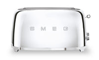 Smeg 4-Slice Long-Slot Toaster - TSF02SSUS|Grille-pain Smeg à fentes longues pour 4 tranches - TSF02SSUS