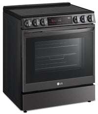 LG 6.3 Cu. Ft. Smart Front-Control Electric Range with Air Fry - LSEL6335D 