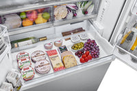 LG 36" 31 Cu. Ft. French-Door Standard-Depth MAX™ Refrigerator - Smudge Proof Stainless Steel - LRYX… | Réfrigérateur LG de 31 pi³ et de 36 po à portes françaises de profondeur standard MAXMC - acier inox…