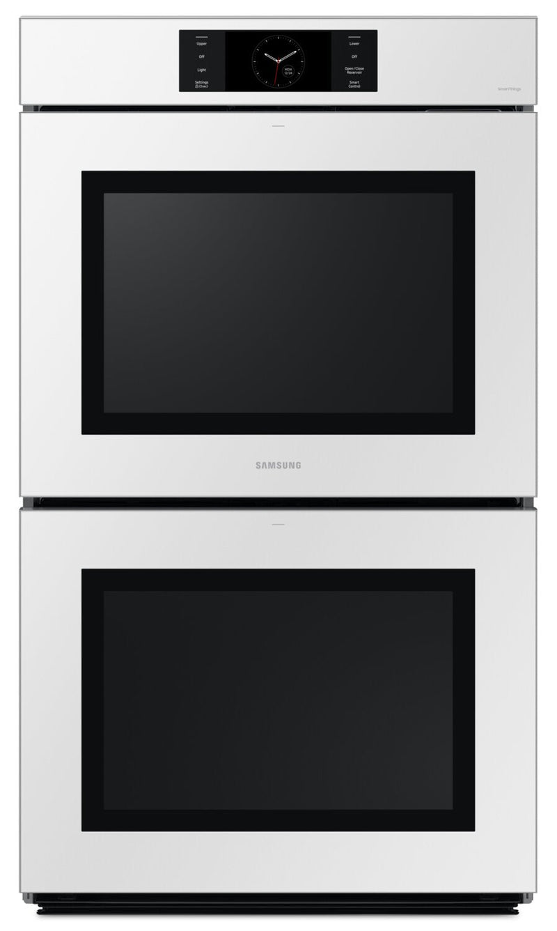 Samsung 30" 10.2 Cu. Ft. Electric Double Wall Oven with AI Pro Cooking™ Camera and Air Sous Vide  - … | Four mural double électrique Samsung de 10,2 pi³ et de 30 po avec caméra AI Pro CookingMC et Air Sou…