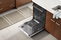 Whirlpool Top-Control Dishwasher with Third Rack - WDTA50SAKW - Dishwasher in White