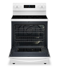 Whirlpool 5.3 Cu. Ft. Electric Range with No Preheat Air Fry - White - YWFES5030RW | Cuisinière électrique Whirlpool de 5,3 pi3 avec friture à air sans préchauffage - blanche - YWFES5030RW | YWFES5RW