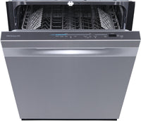 Frigidaire 24" 49 dBA Top-Control Dishwasher with DishSense® Technology - Stainless Steel - FDHP4336AS | Lave-vaisselle Frigidaire de 24 po et de 49 dBA avec commandes sur le dessus et technologie DishSenseMC - acier inoxydable - FDHP4336AS | FDHP43AS