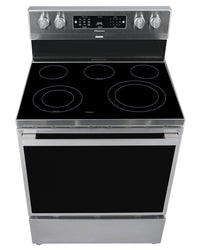 Hisense 5.8 Cu. Ft. Freestanding Electric Range with Air Fry - HBE3501CPS 