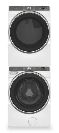 Whirlpool 5.8 Cu. Ft. Front-Load Washer with FreshFlow™ Vent System and 7.4 Cu. Ft. Gas Dryer  | Laveuse à chargement frontal de 5,8 pi³ avec système de ventilation FreshFlowMC et sécheuse à gaz de 7,4 pi³ de Whirlpool  | WHFL67WG