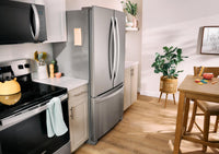 Whirlpool 36" 20 Cu. Ft. Counter-Depth French-Door Refrigerator - Stainless Steel - WRFC2036RZ  | Réfrigérateur Whirlpool de 20 pi3 et de 36 po de profondeur comptoir à portes françaises - acier inoxydable - WRFC2036RZ  | WRFC20RZ