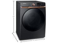 Samsung 7.5 Cu. Ft. Smart Electric Dryer with Steam Sanitize+ - DVE50BG8300VAC 