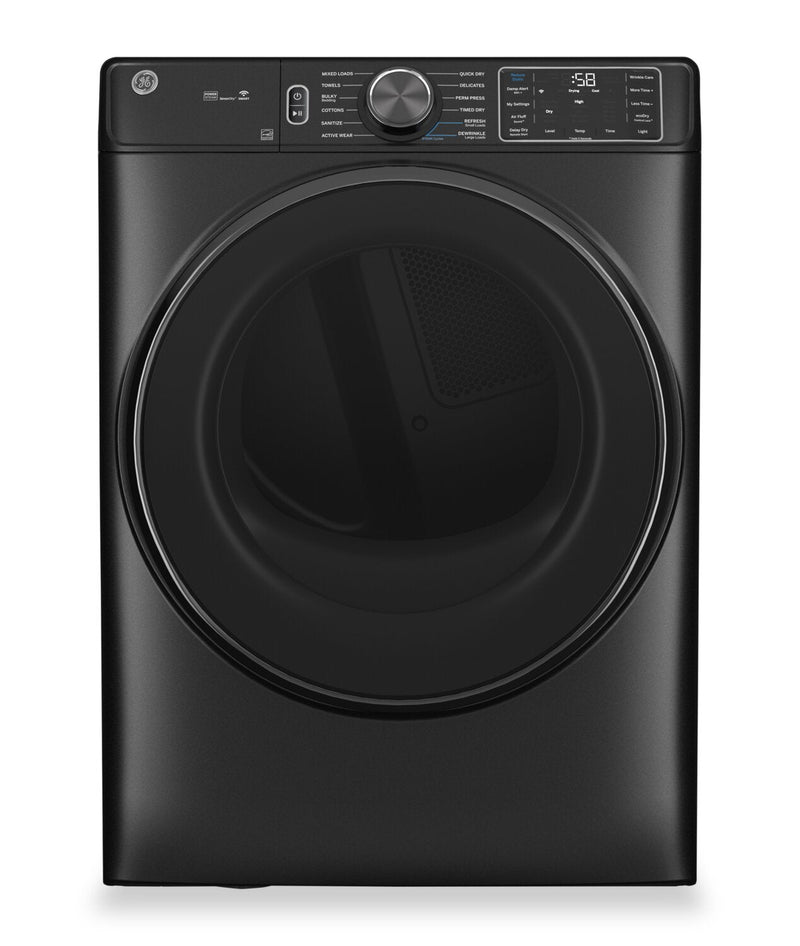 GE 7.8 Cu. Ft. Smart Electric Dryer with Steam and Sanitize - GFD65ESMVDS | Sécheuse électrique intelligente GE de 7,8 pi3 avec vapeur et désinfection - GFD65ESMVDS | GFD65ESM