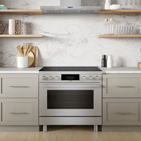 Bosch 800 Series 3.7 Cu. Ft. Electric Induction Range - HIS8655C  