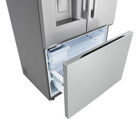 LG 36" 24 Cu. Ft. Counter-Depth MAX™ Zero Clearance™ French-Door Refrigerator - LF24Z6530S | Réfrigérateur LG de 36 po et 24 pi3 de profondeur comptoir Counter-Depth MaxMC à portes françaises avec Zero ClearanceMC - LF24Z6530S | LF24Z65S