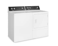 Huebsch 3.2 Cu. Ft. Top-Load Washer and 7 Cu. Ft. Electric Dryer - White 