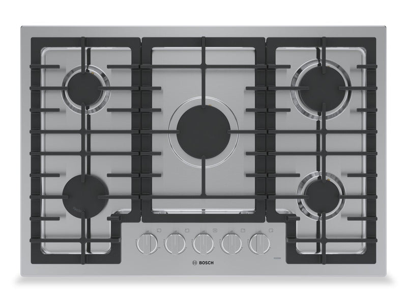 Bosch 30" 500 Series Gas Cooktop with OptiSim® Burner - NGM5059UC | Surface de cuisson à gaz Bosch de série 500 de 30 po avec brûleur OptiSimMD - NGM5059UC | NGM505UC