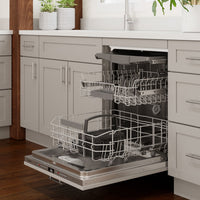 Bosch 800 Series Panel-Ready Dishwasher with PrecisionWash™ and Third Rack - SGV78C53UC  | Lave-vaisselle Bosch série 800 à panneau personnalisable, système PrecisionWash et 3e panier - SGV78C53UC | SGV78C53