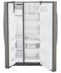 GE 23 Cu. Ft. Side-by-Side Refrigerator - GSS23GMPES 