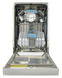 Danby 18" 51 dBA Front-Control Built-In Dishwasher - White - DDW18D1EW | Lave-vaisselle encastré Danby de 18 po et de 51 dBA avec commandes à l’avant - blanc - DDW18D1EW | DDW18D1W