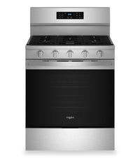 Whirlpool 5 Cu. Ft. Gas Range with Air Fry and Self-Clean - Stainless Steel - WFGS5030RZ | Cuisinière à gaz Whirlpool de 5 pi³ avec friture à air et autonettoyage - acier inoxydable - WFGS5030RZ | WFGS50RZ