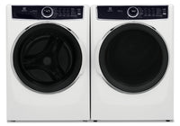 Electrolux 5.2 Cu. Ft. Front-Load Washer and 8 Cu. Ft. Gas Dryer - White 