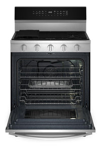 Whirlpool 5 Cu. Ft. Smart Gas Range with Air Fry and Self-Clean - Stainless Steel - WFGS7530RZ | Cuisinière intelligente à gaz Whirlpool de 5 pi³ avec friture à air et autonettoyage - acier inoxydable - WFGS7530RZ | WFGS75RZ