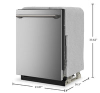Maytag 24" 47 dBA Built-In Dishwasher – Fingerprint Resistant Stainless Steel - MDTS7024SZ | Lave-vaisselle encastré Maytag de 24 po et de 47 dBA  - acier inoxydable résistant aux traces de doigts - MDTS7024SZ